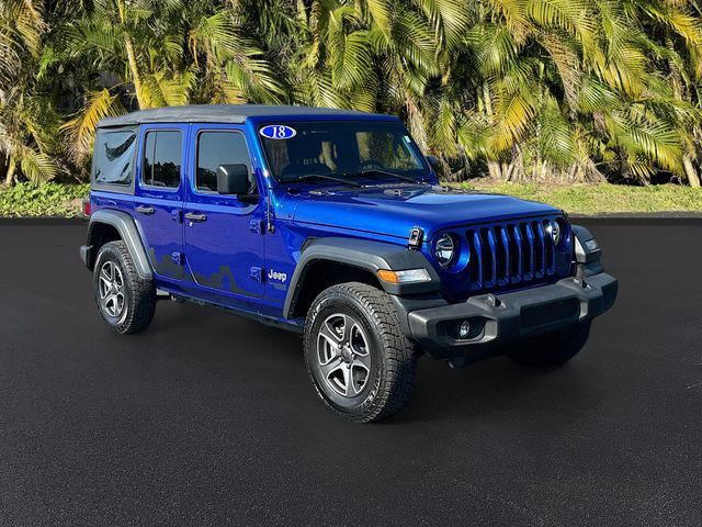 2018 Jeep Wrangler Unlimited Sport S 4x4