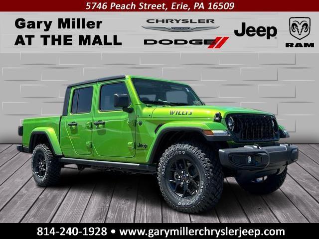 2025 Jeep Gladiator GLADIATOR WILLYS 4X4 2025 Jeep Gladiator GLADIATOR WILLYS 4X4