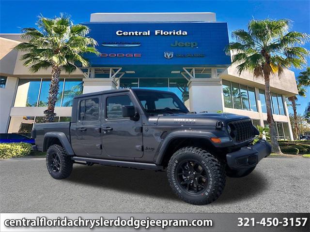 2025 Jeep Gladiator GLADIATOR WILLYS 4X4 2025 Jeep Gladiator GLADIATOR WILLYS 4X4