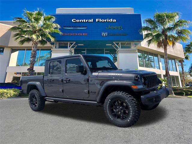 2025 Jeep Gladiator GLADIATOR WILLYS 4X4 2025 Jeep Gladiator GLADIATOR WILLYS 4X4