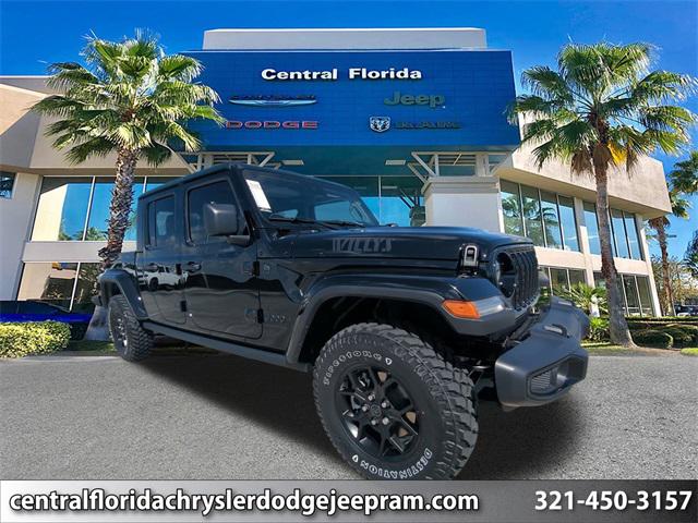 2025 Jeep Gladiator GLADIATOR WILLYS 4X4 2025 Jeep Gladiator GLADIATOR WILLYS 4X4