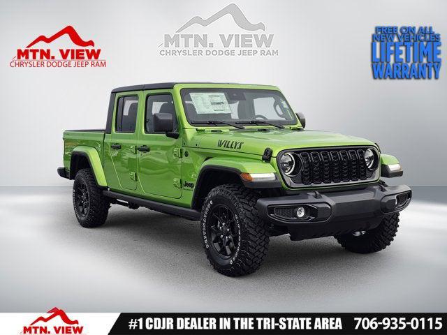 2025 Jeep Gladiator GLADIATOR WILLYS 4X4 2025 Jeep Gladiator GLADIATOR WILLYS 4X4