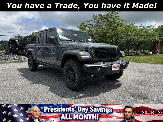 2025 Jeep Gladiator GLADIATOR WILLYS 4X4