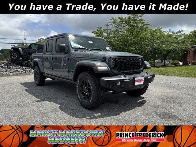 2025 Jeep Gladiator GLADIATOR WILLYS 4X4