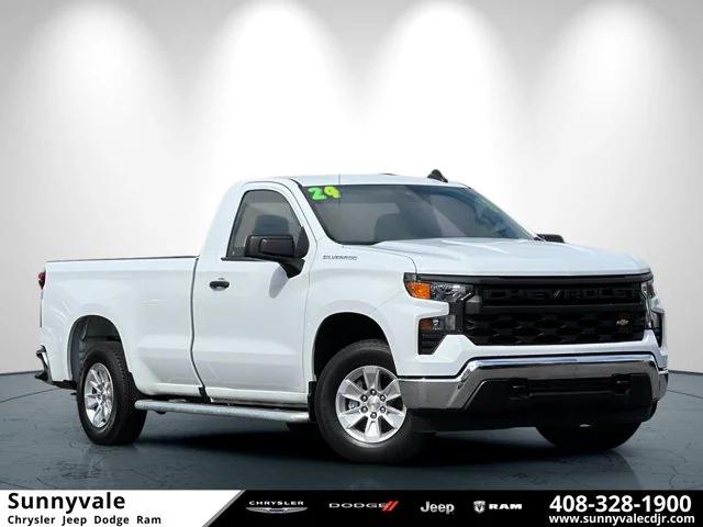 2024 Chevrolet Silverado 1500 2WD Regular Cab Long Bed WT