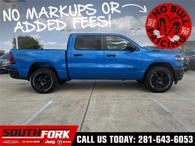 2025 RAM Ram 1500 RAM 1500 WARLOCK CREW CAB 4X4 57 BOX