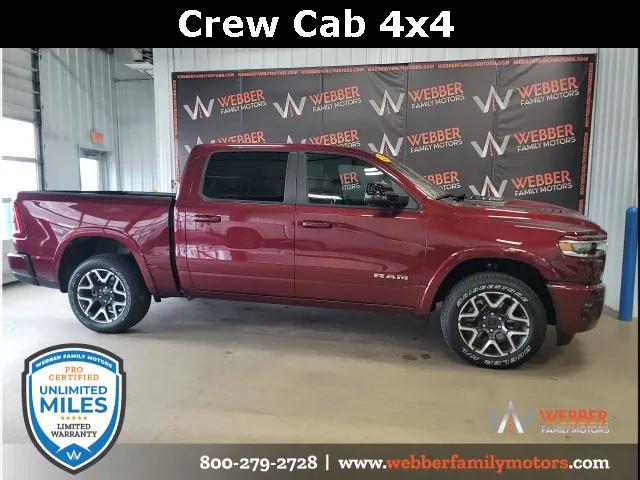 2025 RAM Ram 1500 RAM 1500 LARAMIE CREW CAB 4X4 57 BOX