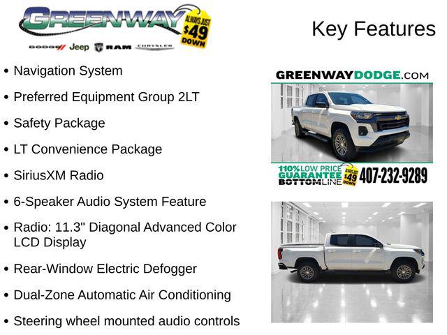 2023 Chevrolet Colorado 2WD Crew Cab Short Box LT