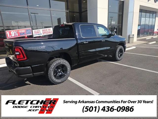 2025 RAM Ram 1500 RAM 1500 WARLOCK CREW CAB 4X4 57 BOX