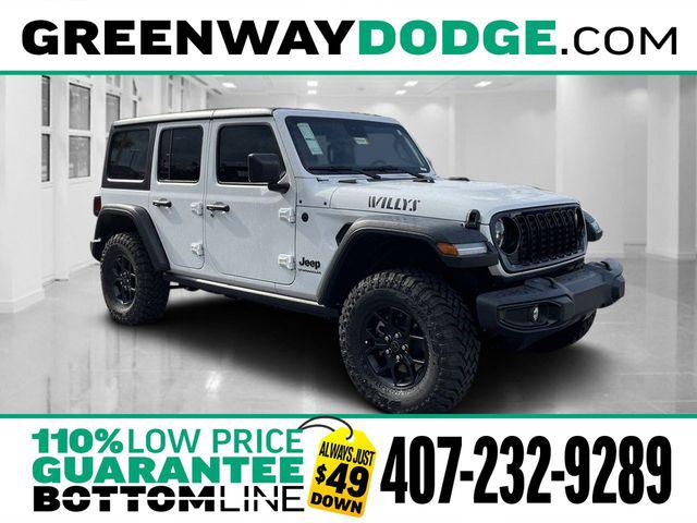 2024 Jeep Wrangler 4-Door Willys 4x4