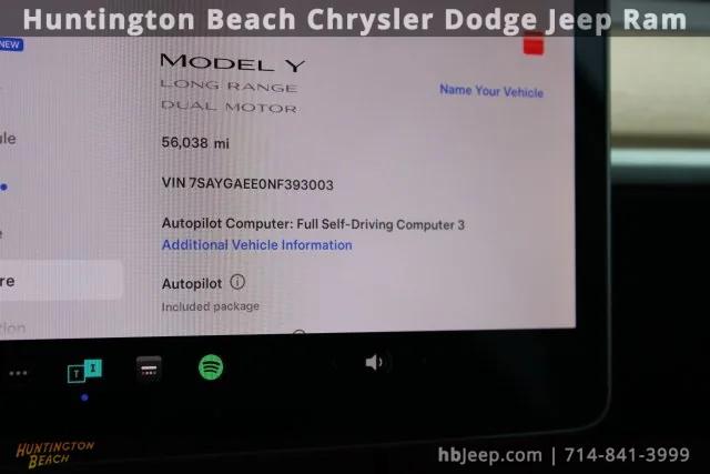 2022 Tesla Model Y Long Range Dual Motor All-Wheel Drive