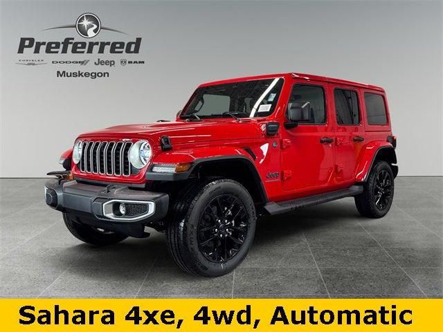 2025 Jeep Wrangler 4xe WRANGLER 4-DOOR SAHARA 4xe