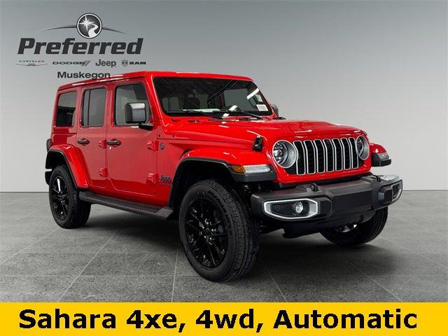 2025 Jeep Wrangler 4xe WRANGLER 4-DOOR SAHARA 4xe