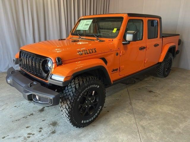 2025 Jeep Gladiator GLADIATOR WILLYS 4X4 2025 Jeep Gladiator GLADIATOR WILLYS 4X4