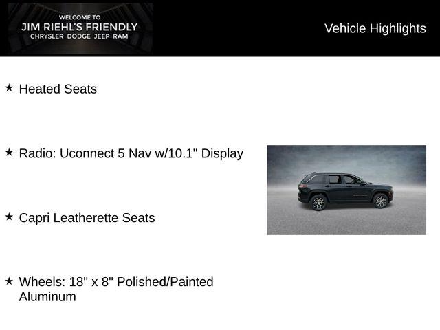 2025 Jeep Grand Cherokee GRAND CHEROKEE LIMITED 4X4