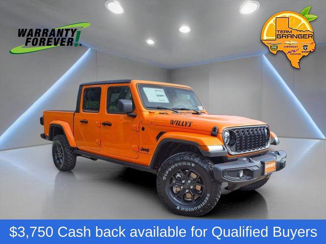 2025 Jeep Gladiator GLADIATOR WILLYS 4X4