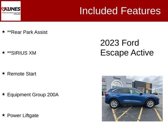 2023 Ford Escape Active