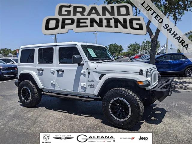 2018 Jeep Wrangler Unlimited Sahara 4x4
