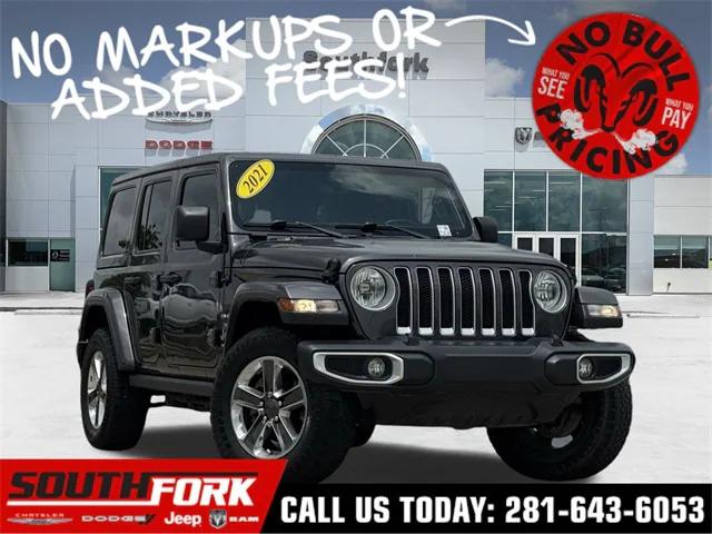 2021 Jeep Wrangler Unlimited Sahara 4x4