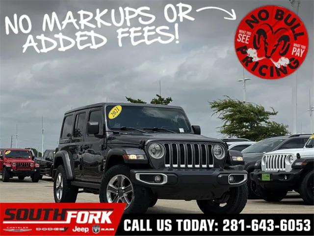 2021 Jeep Wrangler Unlimited Sahara 4x4