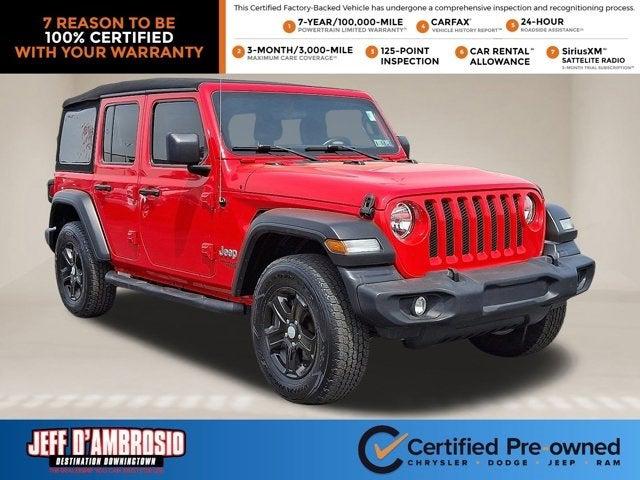 2021 Jeep Wrangler Unlimited Sport S 4x4