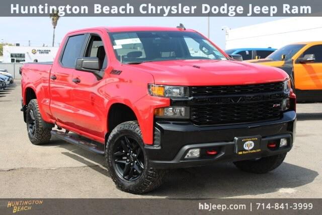 2021 Chevrolet Silverado 1500 4WD Crew Cab Standard Bed Custom Trail Boss
