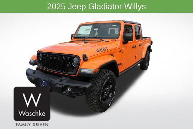 2025 Jeep Gladiator GLADIATOR WILLYS 4X4 2025 Jeep Gladiator GLADIATOR WILLYS 4X4