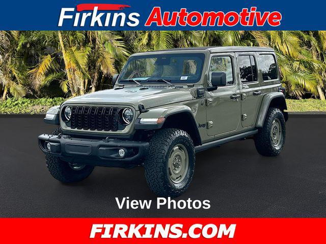 2025 Jeep Wrangler 4xe WRANGLER 4-DOOR WILLYS 41 4xe