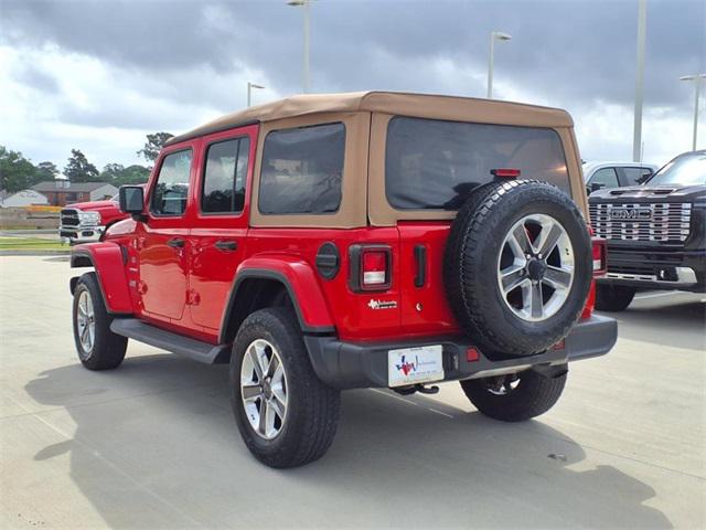 2020 Jeep Wrangler Unlimited Sahara 4X4
