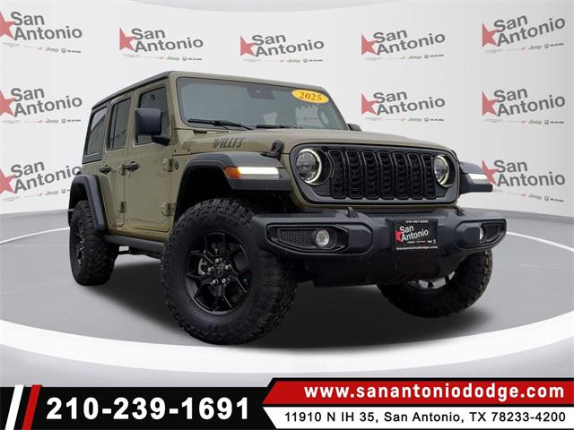2025 Jeep Wrangler 4-Door Willys 4x4