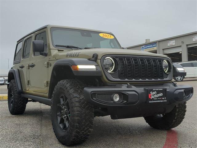 2025 Jeep Wrangler 4-Door Willys 4x4