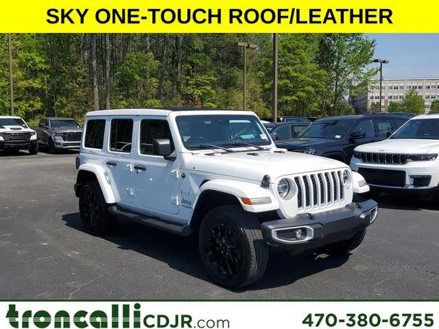 2021 Jeep Wrangler 4xe Unlimited Sahara 4x4