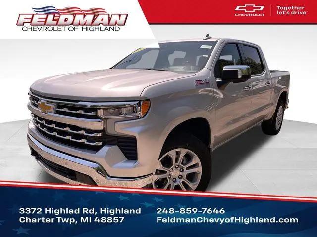2022 Chevrolet Silverado 1500 4WD Crew Cab Short Bed LTZ for sale in Highland, MI