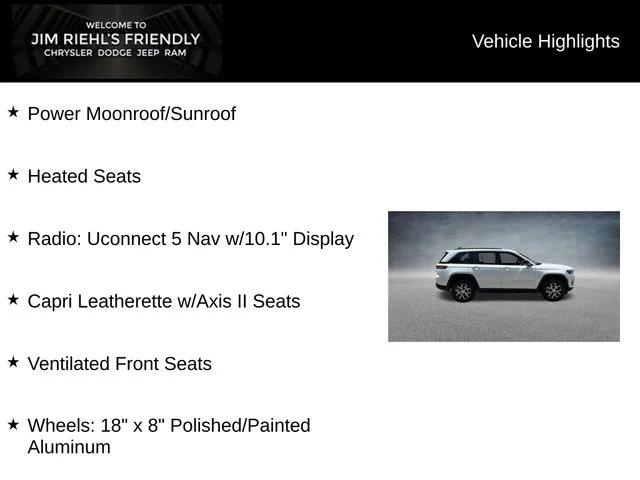 2025 Jeep Grand Cherokee GRAND CHEROKEE LIMITED 4X4