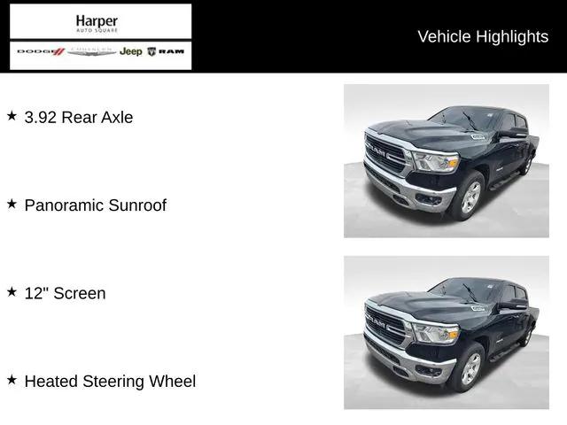 2021 RAM 1500 Big Horn Crew Cab 4x4 57 Box