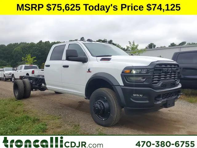 2025 RAM Ram 5500 Chassis Cab RAM 5500 TRADESMAN CHASSIS CREW CAB 4X4 84 CA