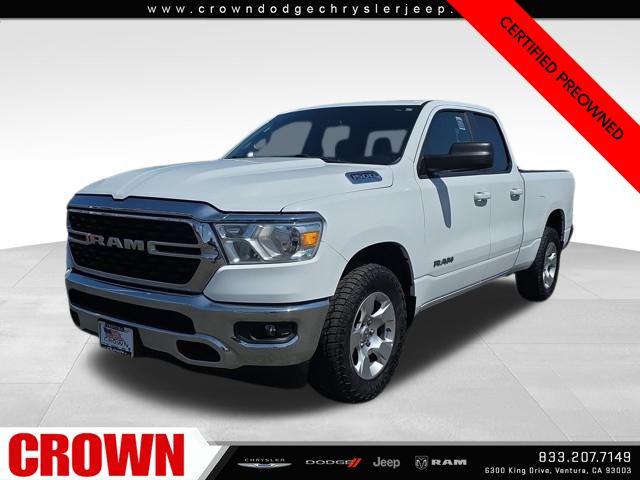 2022 RAM 1500 Big Horn Quad Cab 4x2 64 Box