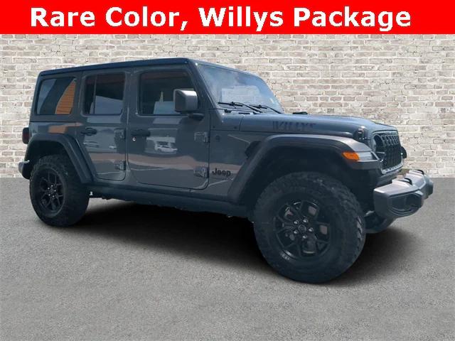 2024 Jeep Wrangler 4-Door Willys 4x4