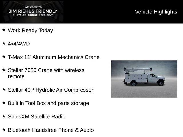 2024 RAM Ram 5500 Chassis Cab RAM 5500 TRADESMAN CHASSIS REGULAR CAB 4X4 84 CA
