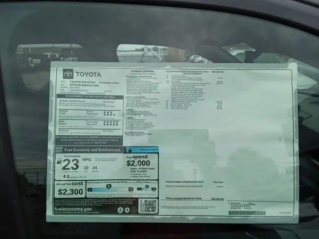2025 Toyota Tacoma TRD Off Road