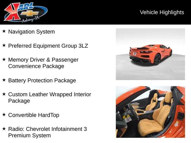 2025 Chevrolet Corvette Z06 RWD Convertible 3LZ