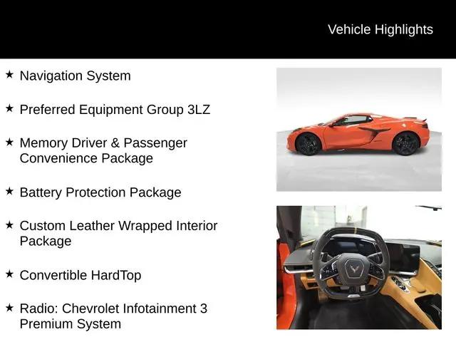 2025 Chevrolet Corvette Z06 RWD Convertible 3LZ