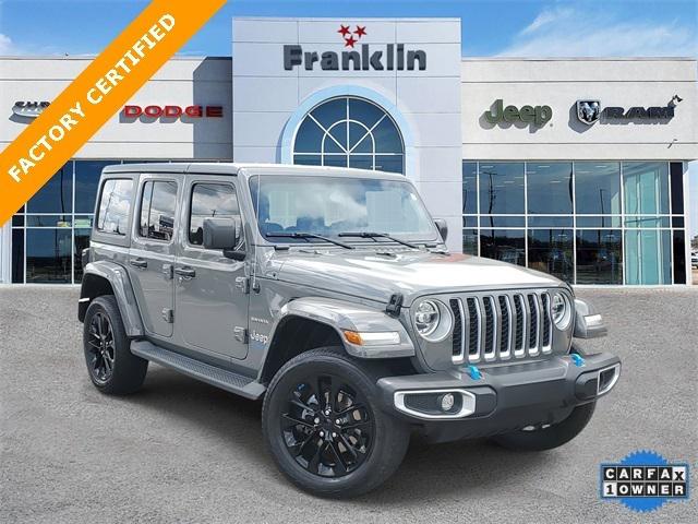 2022 Jeep Wrangler 4xe Unlimited Sahara 4x4