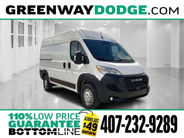 2024 RAM ProMaster 2500 Cargo Van Tradesman High Roof 136 WB w/Pass Seat