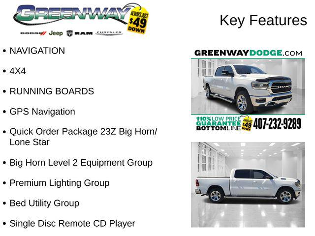 2019 RAM 1500 Big Horn/Lone Star Crew Cab 4x4 57 Box