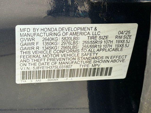 2025 Acura MDX Standard