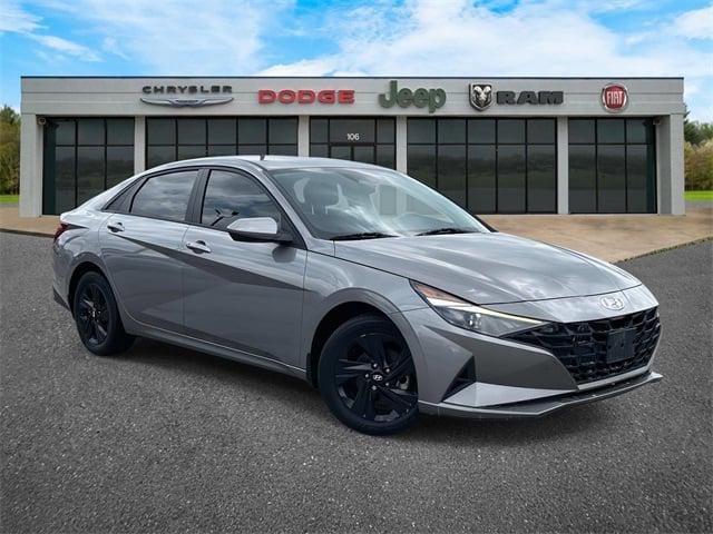 2022 Hyundai Elantra Hybrid Blue