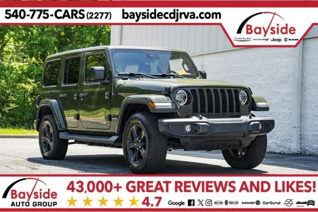 2021 Jeep Wrangler Unlimited Sahara Altitude 4x4