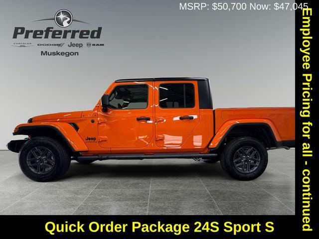 2025 Jeep Gladiator GLADIATOR SPORT S 4X4 2025 Jeep Gladiator GLADIATOR SPORT S 4X4