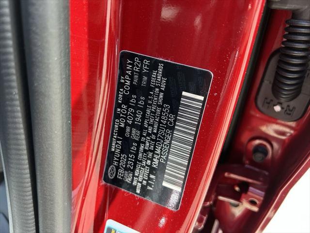 2025 Hyundai Elantra Hybrid SEL Sport